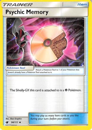 [PKM] Psychic Memory (98/111) [Sun & Moon: Crimson Invasion]