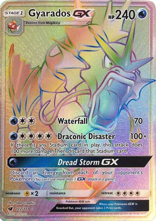 [PKM] Gyarados GX (112/111) [Sun & Moon: Crimson Invasion]