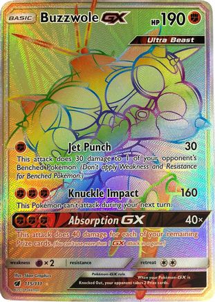 [PKM-R] Buzzwole GX (115/111) [Sun & Moon: Crimson Invasion]