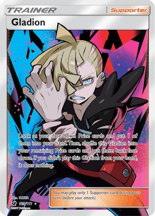 [PKM] Gladion (109/111) [Sun & Moon: Crimson Invasion]