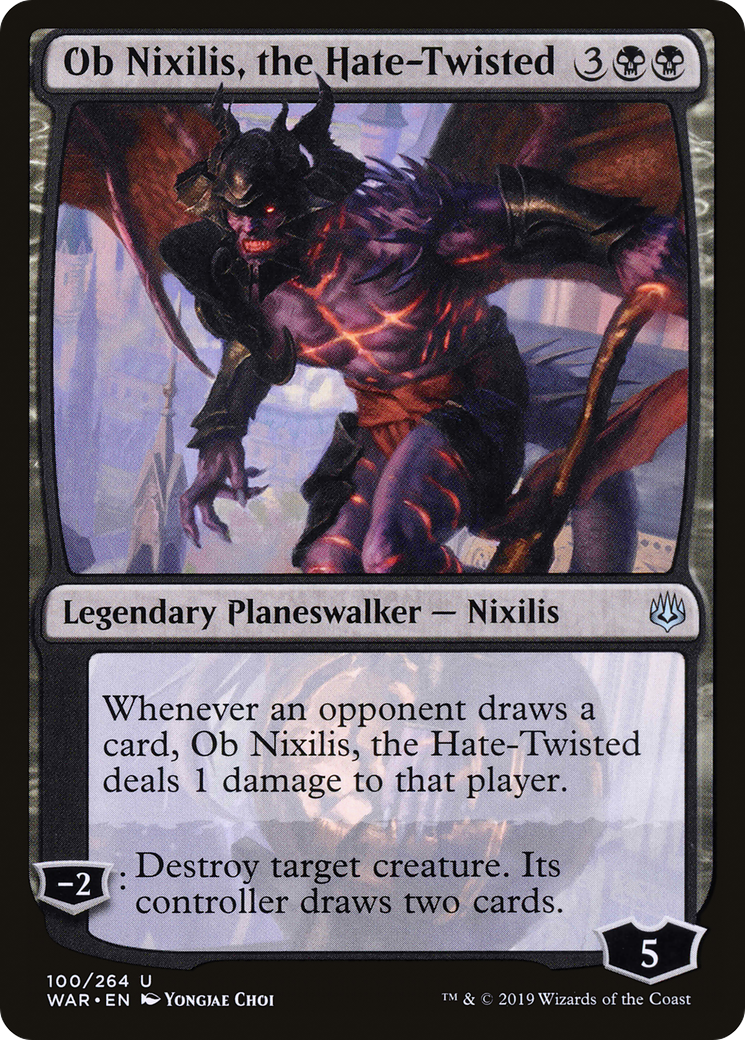 {C} Ob Nixilis, the Hate-Twisted [War of the Spark][WAR 100]