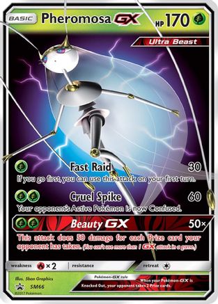 [PKM] Pheromosa GX (SM66) [Sun & Moon: Black Star Promos]