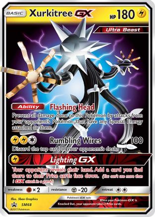 [PKM] Xurkitree GX (SM68) [Sun & Moon: Black Star Promos]