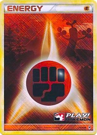 [BE] Fighting Energy (93/95) (Play Pokemon Promo) [HeartGold & SoulSilver: Call of Legends]