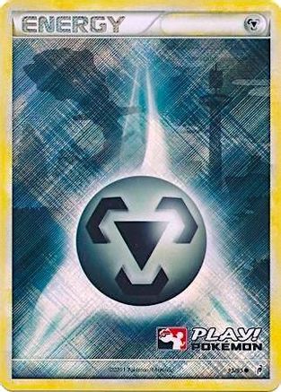 [PKM BE] Metal Energy (95/95) (Play Pokemon Promo) [HeartGold & SoulSilver: Call of Legends]