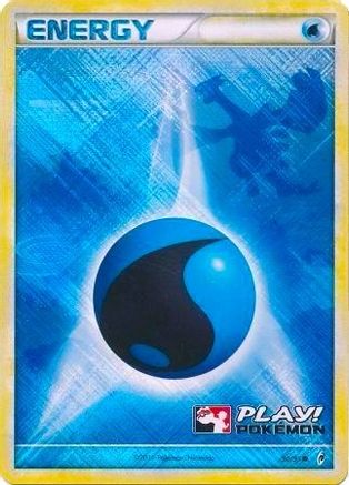 [PKM BE] Water Energy (90/95) (Play Pokemon Promo) [HeartGold & SoulSilver: Call of Legends]