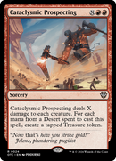 {R} Cataclysmic Prospecting [Outlaws of Thunder Junction Commander][OTC 024]