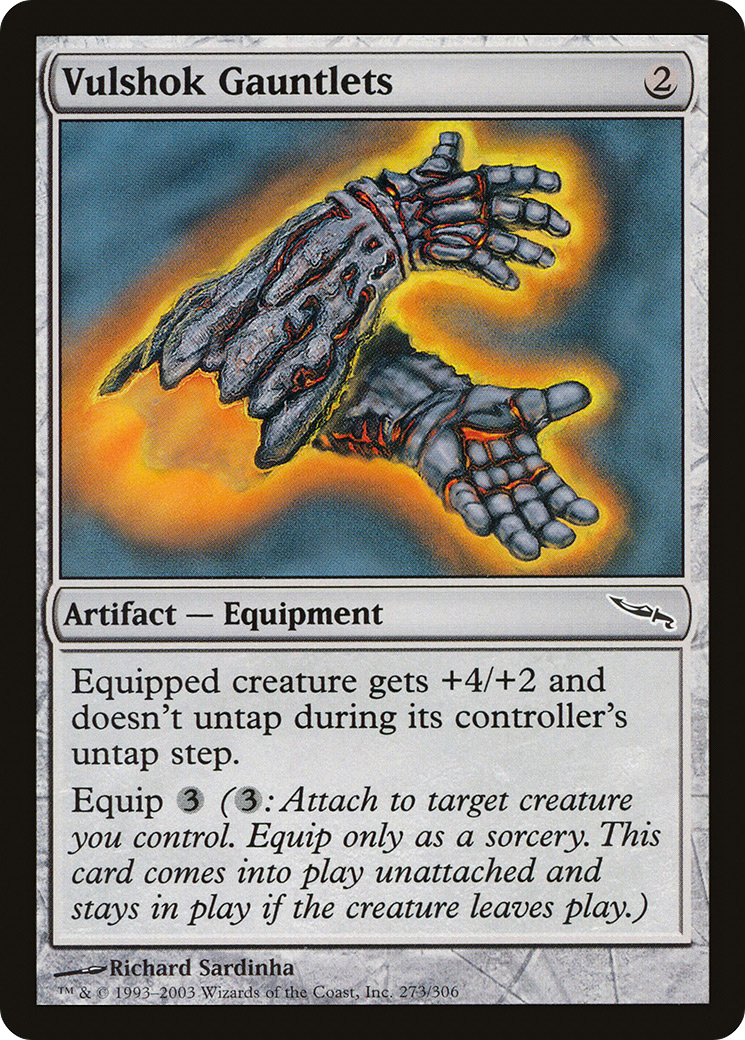 {C} Vulshok Gauntlets [Mirrodin][MRD 273] - Misty Mountain Games