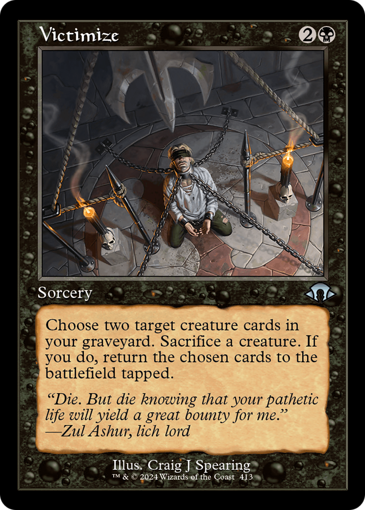 {C} Victimize (Retro) [Modern Horizons 3][MH3 413]