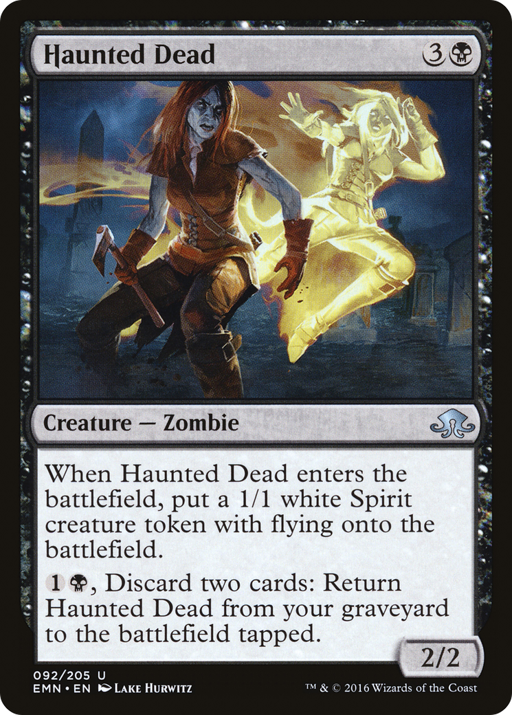 {C} Haunted Dead [Eldritch Moon][EMN 092]