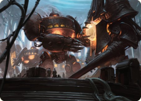 {A} Autonomous Assembler Art Card [The Brothers' War Art Series][ABRO 005]