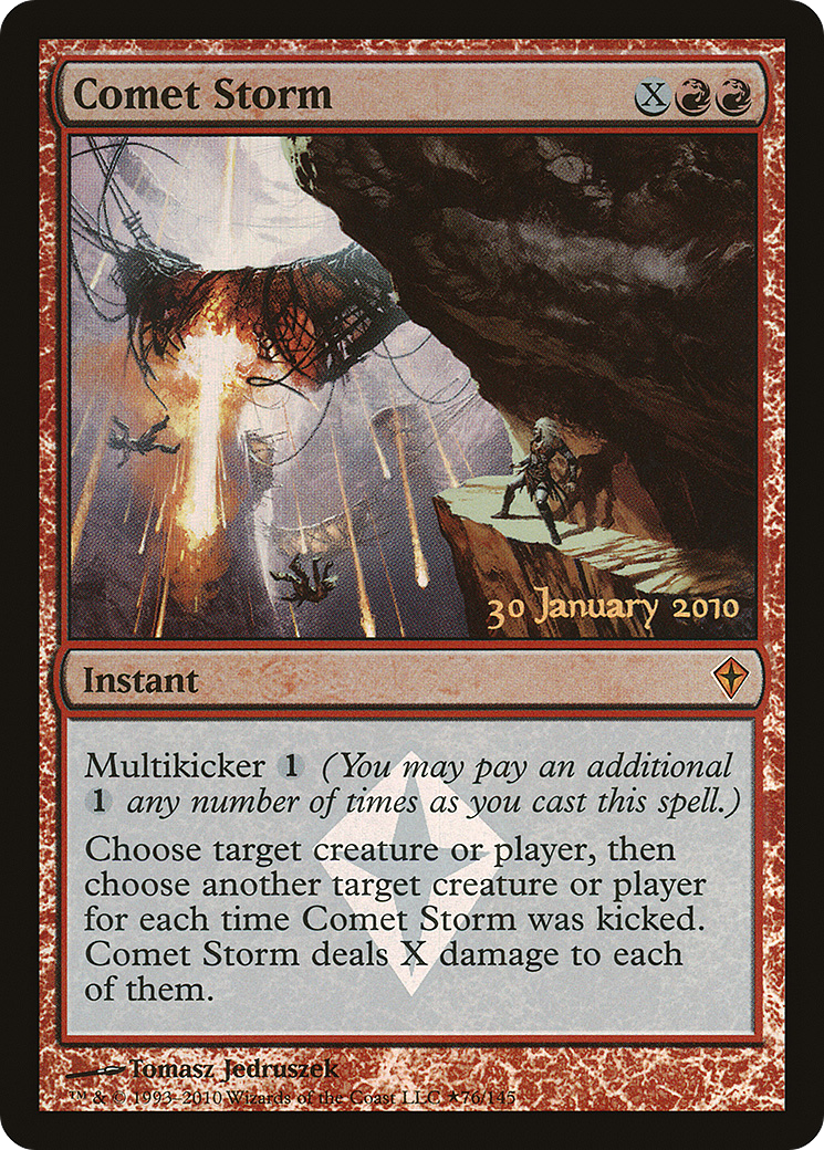 {R} Comet Storm [Worldwake Prerelease Promos][PR WWK 076] - Misty Mountain Games