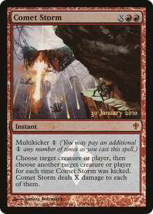 {R} Comet Storm [Worldwake Prerelease Promos][PR WWK 076] - Misty Mountain Games