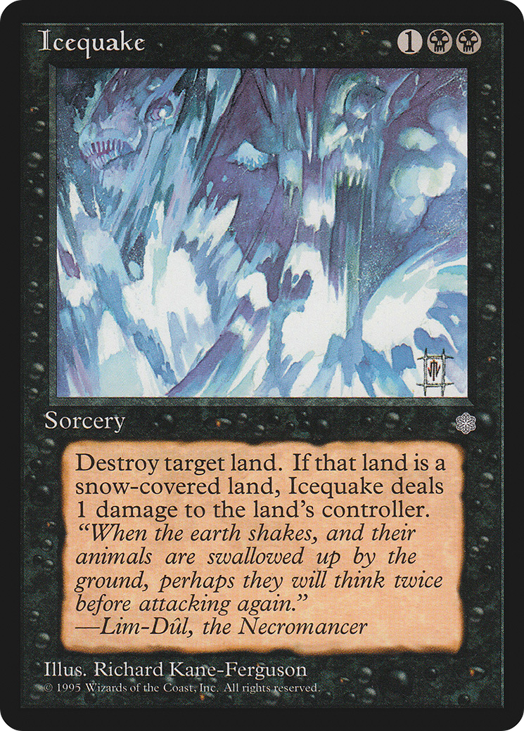 {C} Icequake [Ice Age][ICE 134]