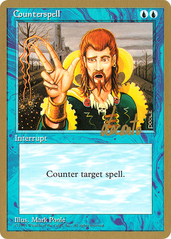 {C} Counterspell (Michael Loconto) [Pro Tour Collector Set][GB PTC ML65]
