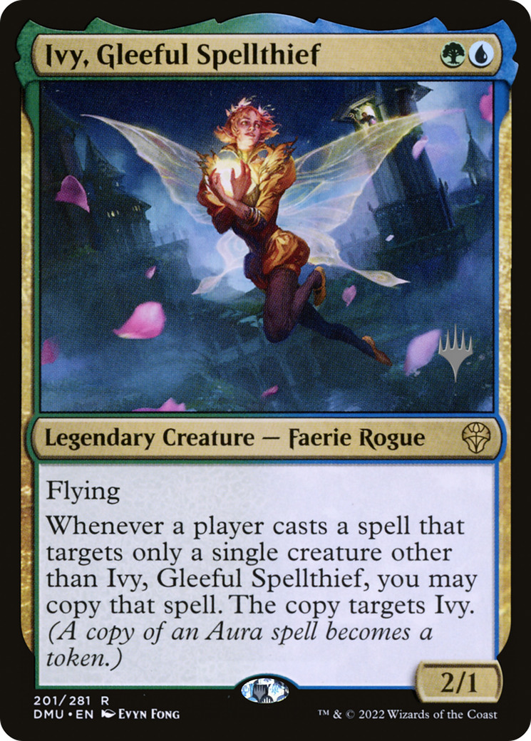 {R} Ivy, Gleeful Spellthief (Promo Pack) [Dominaria United Promos][PP DMU 201]