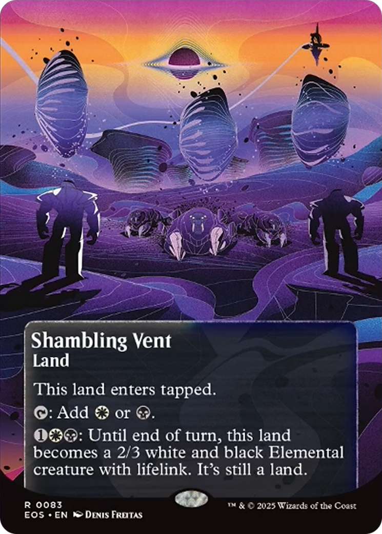 {R} Shambling Vent (0083) (Poster) [Edge of Eternities: Stellar Sights][EOS 083]