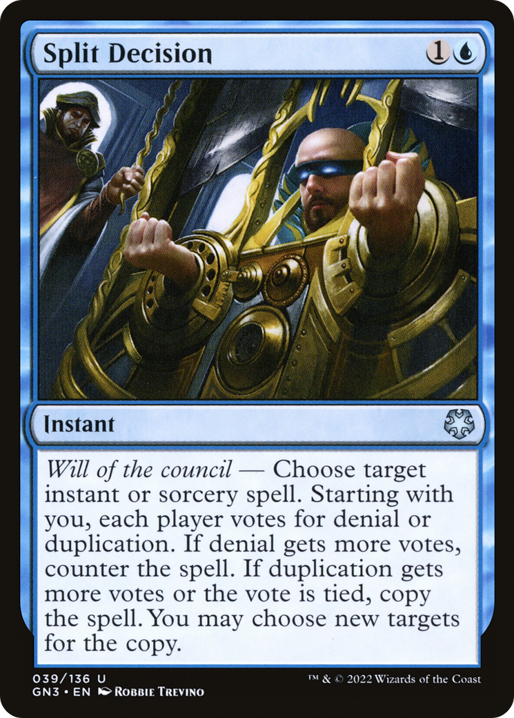 {C} Split Decision [Game Night 2022][GN3 039]