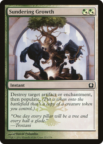 {C} Sundering Growth [Return to Ravnica][RTR 223]