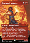 {R} Seasoned Pyromancer (Borderless Alternate Art) [Double Masters 2022][2X2 363]