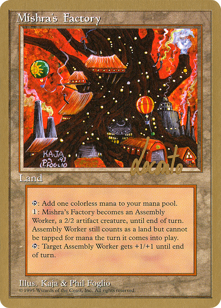 {C} Mishra's Factory (Michael Loconto) [Pro Tour Collector Set][GB PTC ML361]