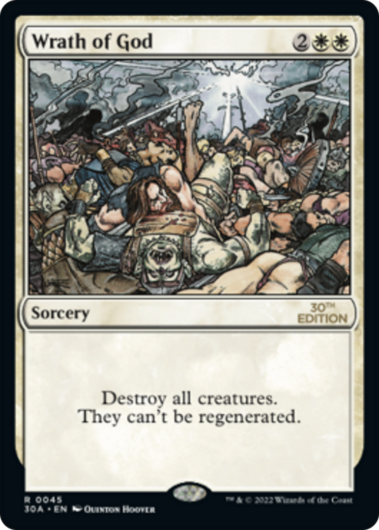 {R} Wrath of God [30th Anniversary Edition][30A 045]