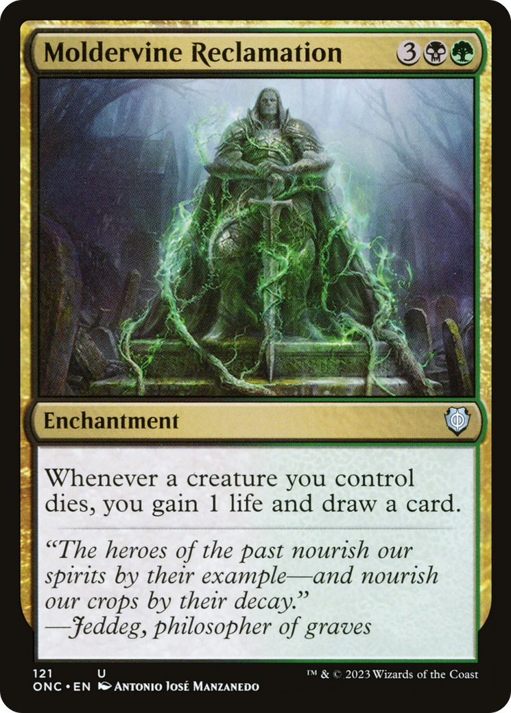 {C} Moldervine Reclamation [Phyrexia: All Will Be One Commander][ONC 121]