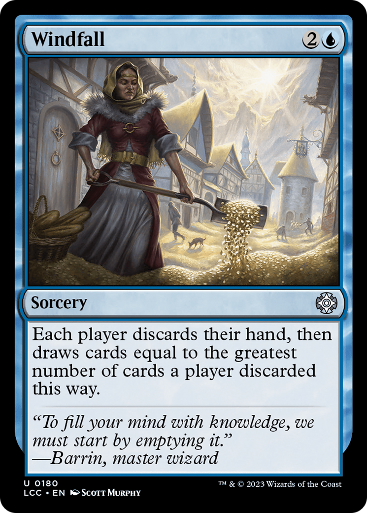 {C} Windfall [The Lost Caverns of Ixalan Commander][LCC 180]