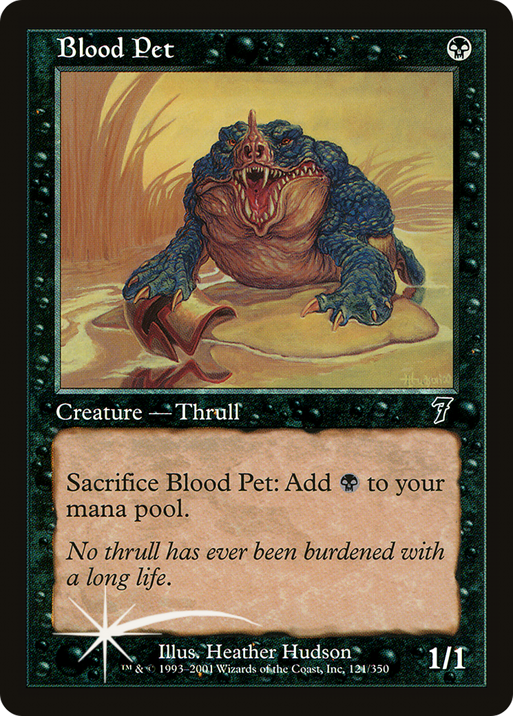 {C} Blood Pet [Seventh Edition][7ED 121]