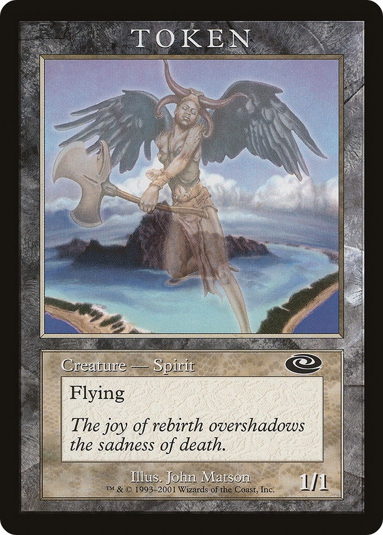 {T} Spirit Token [Magic Player Rewards 2001][TMPR 005] - Misty Mountain Games