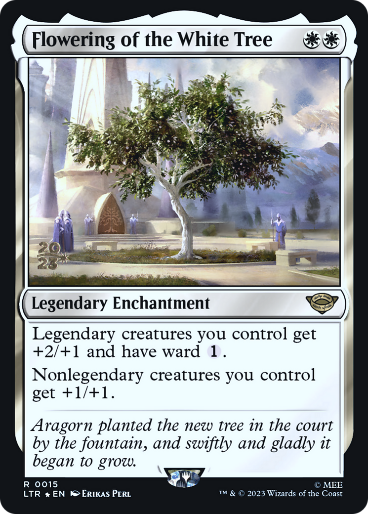 {R} Flowering of the White Tree [The Lord of the Rings: Tales of Middle-Earth Prerelease Promos][PR LTR 015]