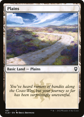 {B}[CLB 451] Plains (451) [Commander Legends: Battle for Baldur's Gate]