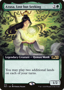 {R} Azusa, Lost but Seeking (Extended Art) [Core Set 2021][M21 372]