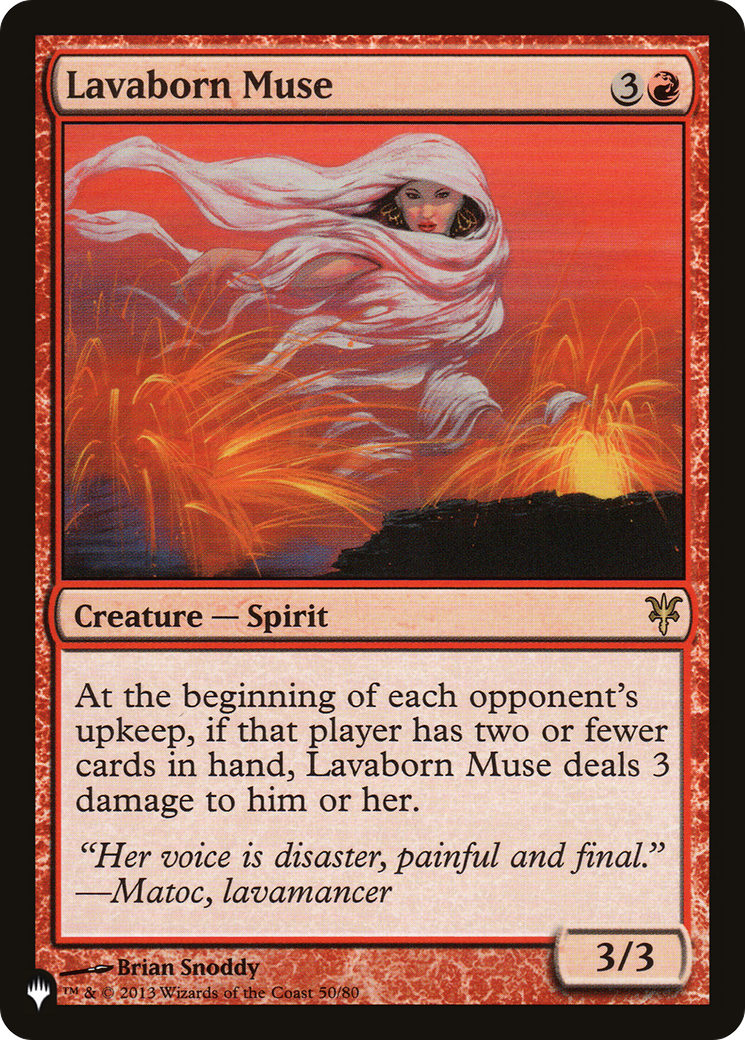 Lavaborn Muse [LIST DDK-50]