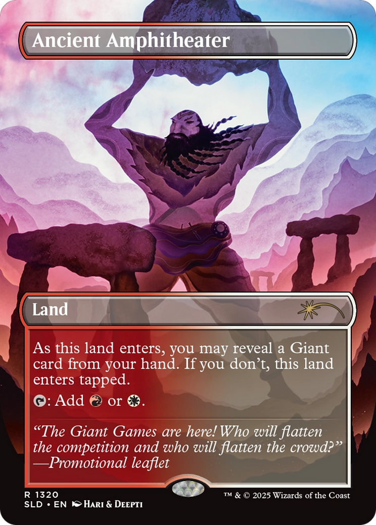 Ancient Amphitheater [SLD-1320]  (Borderless) Foil