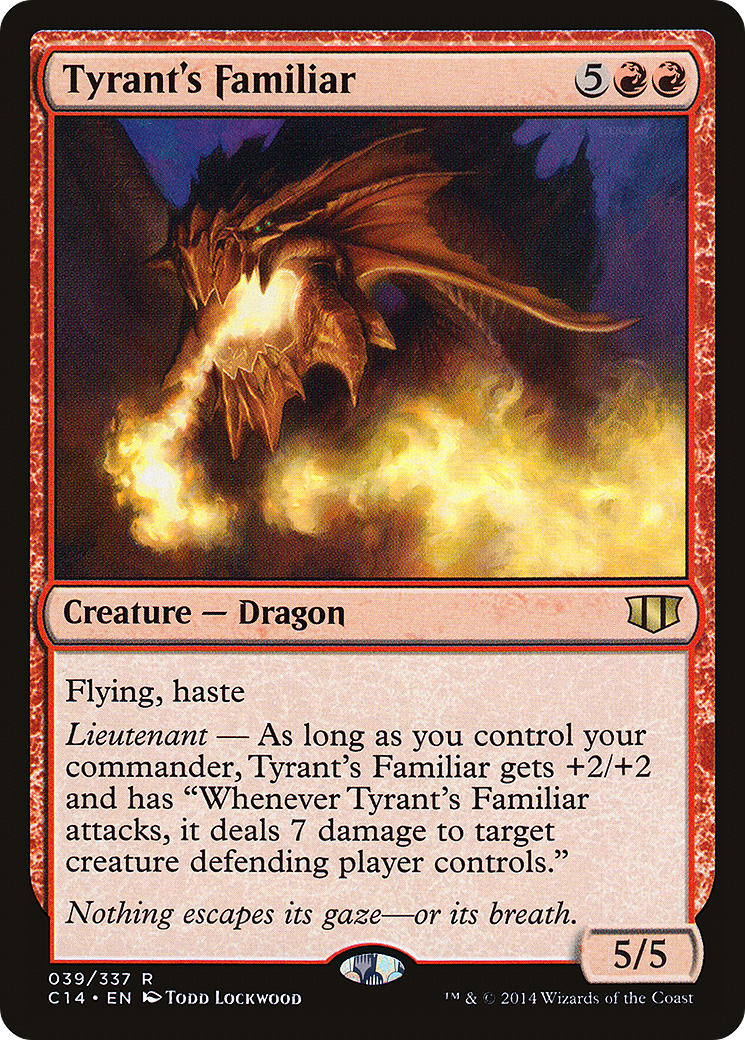 {R} Tyrant's Familiar [Commander 2014][C14 039] - Misty Mountain Games