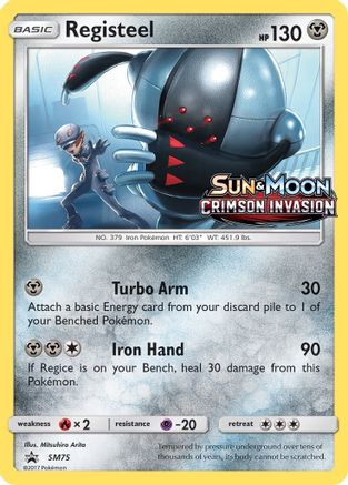 [PKM-R] Registeel (SM75) [Sun & Moon: Black Star Promos]