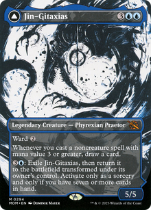 {R} Jin-Gitaxias // The Great Synthesis (Multiverse Legends) [March of the Machine][MOM 294]