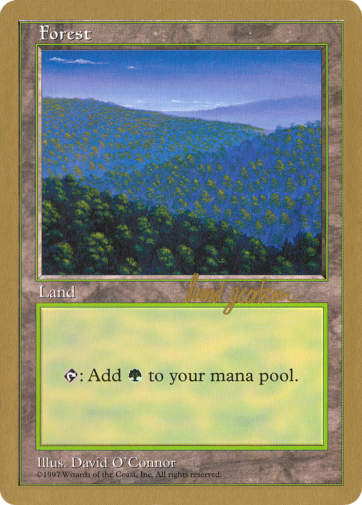 {B}[GB WC97 SG447] Forest (418) (Svend Geertsen) [World Championship Decks 1997]