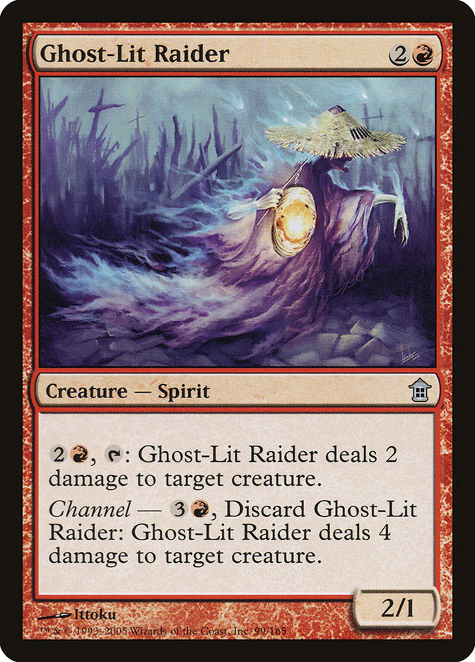 {C} Ghost-Lit Raider [Saviors of Kamigawa][SOK 099]