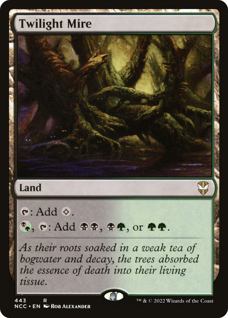 {R} Twilight Mire [Streets of New Capenna Commander][NCC 443]