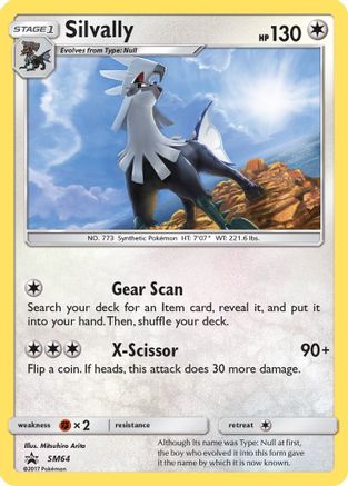 [PKM] Silvally (SM64) [Sun & Moon: Black Star Promos]