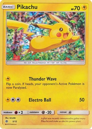 [PKM] Pikachu (5/12) [McDonald's Promos: 2017 Collection]