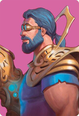 {A} Satya, Aetherflux Genius Art Card [Modern Horizons 3 Art Series][AMH3 026]