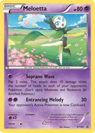 [PKM] Meloetta (XY193) [XY: Black Star Promos]