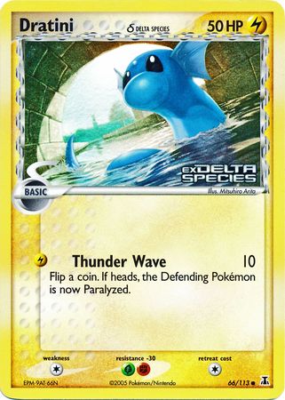 [PKM-C] Dratini (66/113) (Delta Species) (Stamped) [EX: Delta Species]
