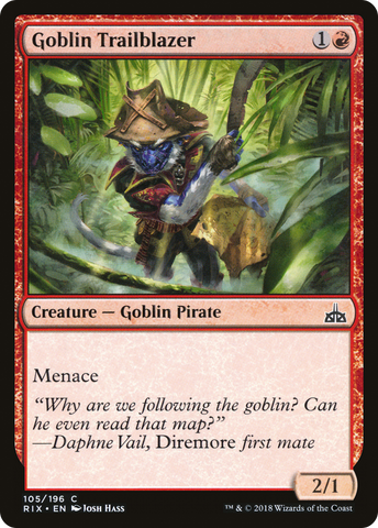 {C} Goblin Trailblazer [Rivals of Ixalan][RIX 105]