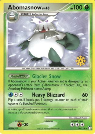 [PKM] Abomasnow (19/123) [Countdown Calendar Promos]