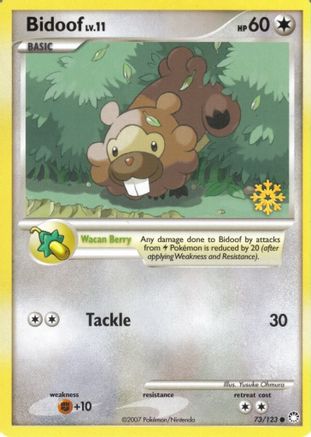 [PKM] Bidoof (73/123) [Countdown Calendar Promos]