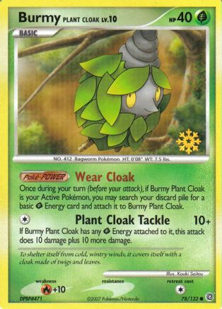 [PKM-R] Burmy Plant Cloak (78/132) [Countdown Calendar Promos]